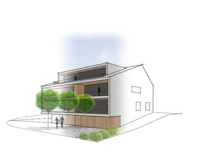 NEUBAU – ERSTBEZUG Hochwertige 3 Zimmer-Wohnung KFW 40 QNG mit Balkon und Einbauküche