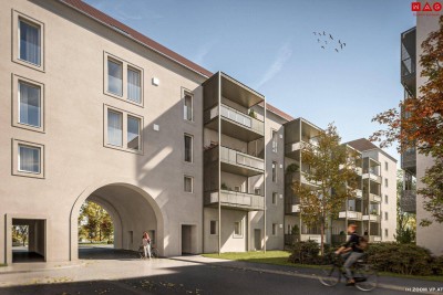 Geförderte Neubauwohnungen in generalsanierten Gemäuern - moderne Grundrisse - Zentrale Lage mitten am nachgefragten Bindermichl, Stadlerstraße 3