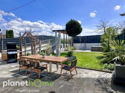 Stilvoller Rückzugsort mit Gartenidyll, Garage und Ausbaupotenzial!