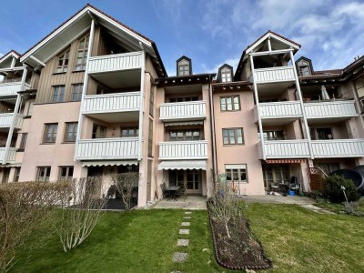 HELL - GEPFLEGT - OPTIMALER SCHNITT - 2-Zimmer Erdgeschosswohnung in Schongau