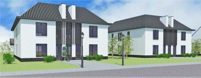 Zur Miete - Neubau 3-Zimmer-EG Wohnung direkt an der niederländischen Grenze