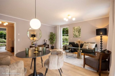 Große 6-Zimmer-Maisonettewohnung mit 2 Bädern und sonniger Terrasse – barrierefrei
