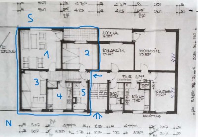 Freundliche 3 Zimmer Wohnung mit Süd-Balkon in Alt-Garbsen