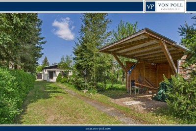 Massiver Bungalow für dauerhaften Wohnsitz geeignet oder Grundstück für Ihren Neubau