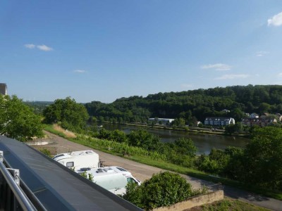 Unverbaubarer Moselblick - Moderne altengerechte Wohnung im Energiesparhaus Palzem