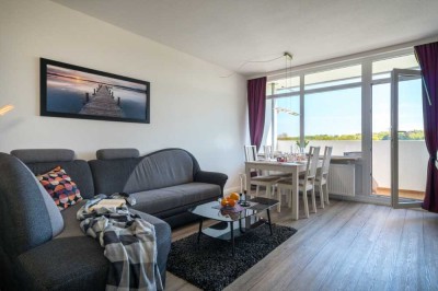 Moderne Wohnung in Südlage mit Binnenseeblick