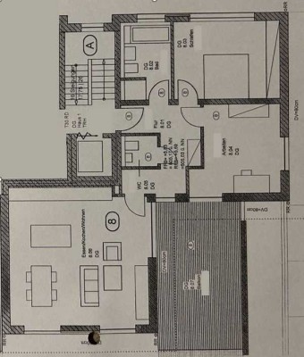 Ausblick über Wullenstetten: Wohnen in heller und hochwertig ausgestatteter Dachgeschosswohnung