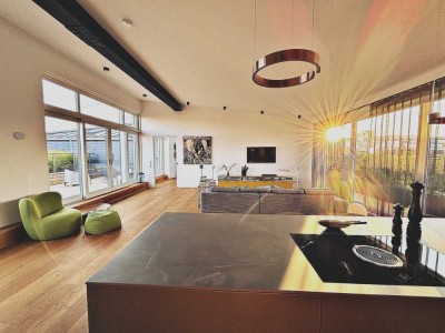 Loft-Penthouse in Bad Nauheim – Ideal auch für Frankfurt Pendler -
