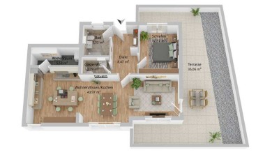 Penthouse Wohnung zum Erstbezug in Bad Hönningen