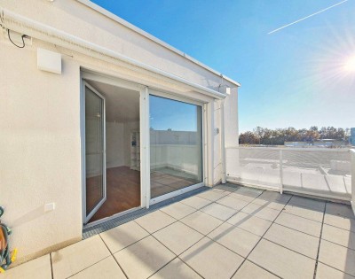 ++NEU++ AMBIENTE22: TOP-moderner 3-Zimmer-Wohntraum mit großzügiger 11,30 m² Terrasse und Tiefgaragenplatz beim Blumengärten Hirschstetten! +++