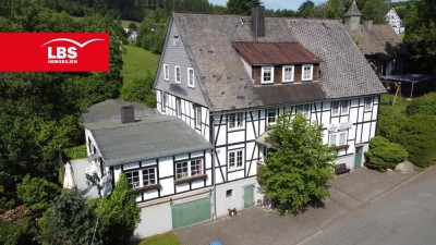 Ehemaliger Gasthof & Pension in idyllischer Lage von Erndtebrück- Zinse-
viel Platz für Ihre Ideen