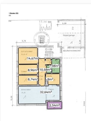 4,5 Zimmer Erdgeschosswohnung mit Gartenanteil/Terrasse in Flein