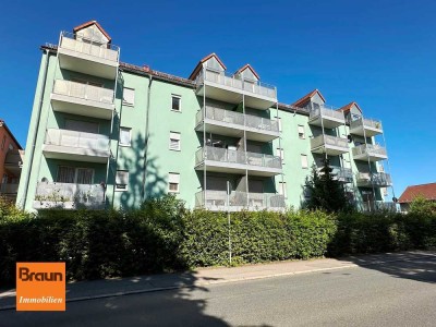2-Zimmer-Wohnung mit 2 Balkonen, Einbauküche und TG-Stellplatz in VS-Schwenningen