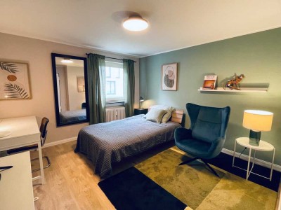 Stilvoll möblierte 1-Zimmer-Wohnung mit gehobener Innenausstattung in Aschaffenburg