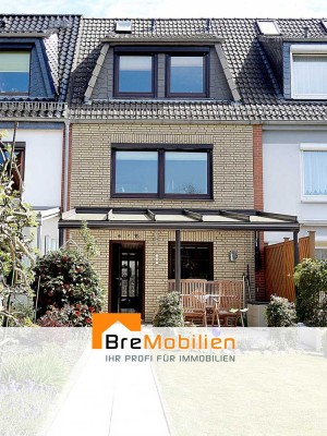 Gepflegtes Reihenhaus zur Miete mit Garten und Garage in Bremen-Osterholz-Schevemoor