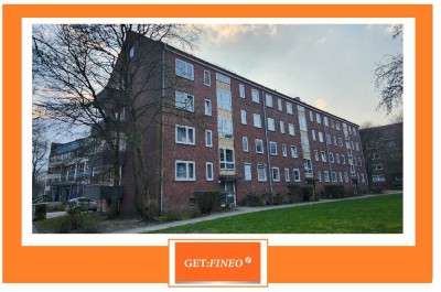 ! Freie ! 2-Zimmer-Wohnung mit Balkon am Osterbekkanal