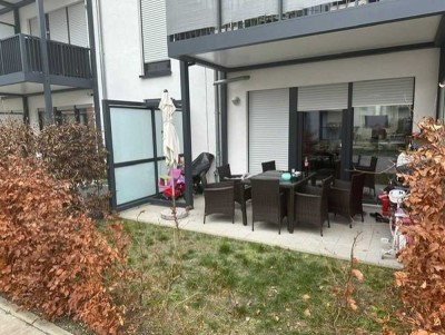 Moderne 3-Zimmerwohnung mit Terrasse, Einbauküche & Tiefgarage in Köln-Merheim - ohne Makler
