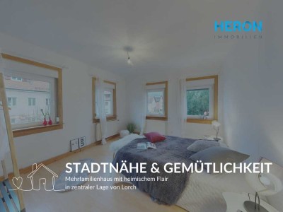 STADTNÄHE & GEMÜTLICHKEIT - Mehrfamilienhaus mit heimischem Flair in zentraler Lage von Lorch