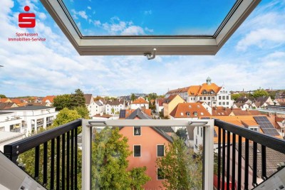 Stilvolle, vermietete Dachgeschosswohnung im sanierten Altbau