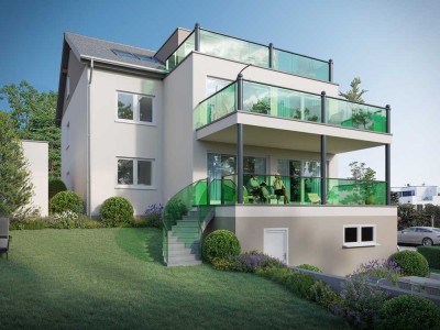 4-Zimmer-Garten-ETW, Neubaustandard, mit Aufzug