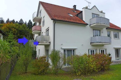 Exklusive, gepflegte 3-Zimmer-Wohnung mit Balkon und Einbauküche in Geltendorf