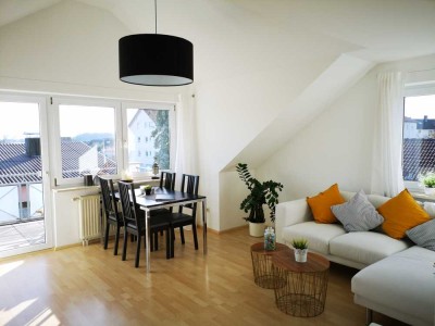 Helle 3-Zimmer Dachgeschosswohnung in Friedrichshafen