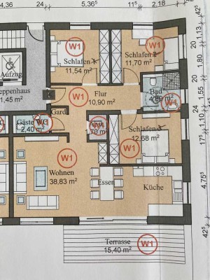 Freundliche 4-Zimmer-EG-Wohnung mit gehobener Innenausstattung mit Terrasse in Kassel, Erstbezug