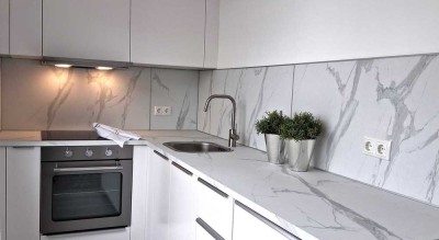 56m² Glück = Sonnige 2-Zimmer-Komfortwohnung mit Einbauküche und Hauswirtschaftsraum - Erstbezug -