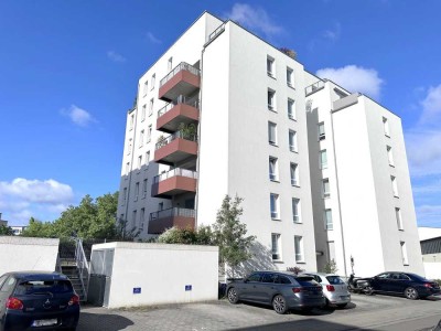 KL – Wohnen in der City: 
Barrierefreie, neuwertige Eigentumswohnung mit Garage, TG+Außenstellplatz