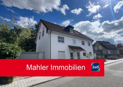 Gemütliche 3 ZKB Dachgeschosswohnung mit Balkon, Garten und Stellplatz in Lorsch