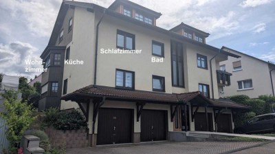 2,5-Zimmer-Wohnung im 1. OG in Karlsbad-Langensteinbach
