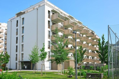 Moderne 2 Zi Wohnung mit großem Garten - nahe U1 (provisionsfrei!)