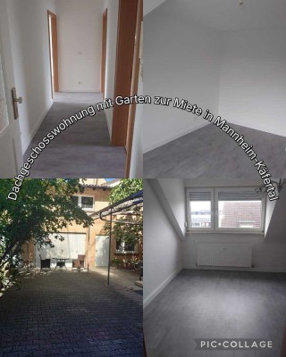 **REDUZIERT 2-Zimmer Wohnung + Garten in Mannheim-Käfertal zur Miete**
