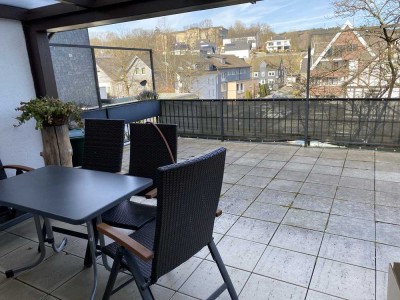 Sonnige Terrassenwohnung am historischen Hilchenbacher Marktplatz