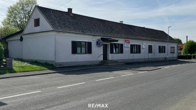 PREISREDUZIERT ehemaliges Gasthaus mit sehr schönem Grund im SÜDBURGENLAND