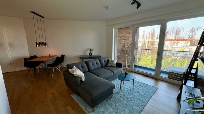 Hochwertige möblierte 2-Raum Wohnung mit Balkon in Fhain