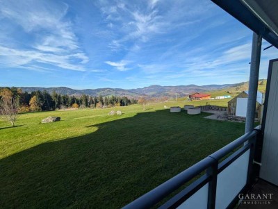 Attraktive 2 Zimmer-EG-Wohnung in sonniger Lage - mit einem IMPOSANTEN Panoramablick!