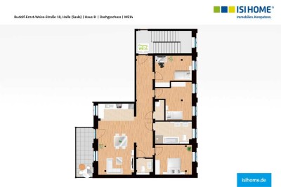 große 4-Raumwohnung im  ''Markthof Carré'' - WE14 mit Stellplatz