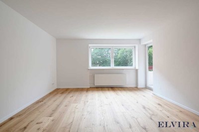 ELVIRA - Blumenau, neu sanierte 4-Zimmer-Wohnung mit sonniger Loggia in Süd-Ausrichtung, bezugsfrei