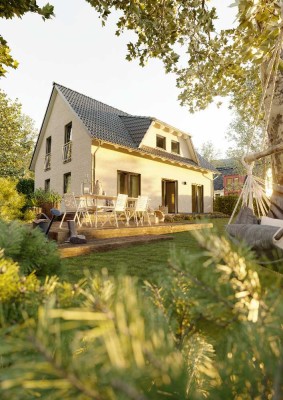 INKLUSIVE Grundstück: Ihr Familienhaus mit Freiraum in Mühlhausen – komfortabel und idyllisch