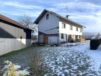 Preiswertes Wohnhaus in ländlicher Lage zum Fertigstellen