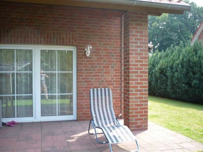 Erschwingliche 3-Zimmer-Wohnung mit Einbauküche, Terrasse mit großem Garten in Badbergen