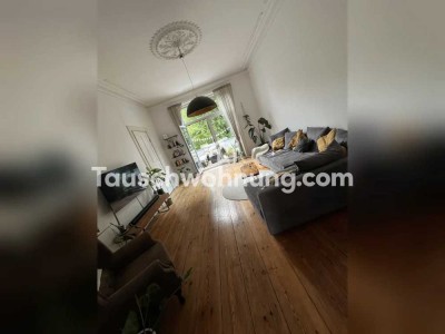 Tauschwohnung: helle Altbauwohnung mit großer Terrasse - Suche 2-3 Zimmer