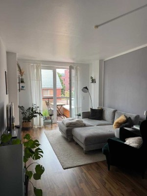 Möblierte 2-Zimmer-Wohnung mit Balkon zur Untermiete (01.09.–30.11.2025) in Hamburg-Horn