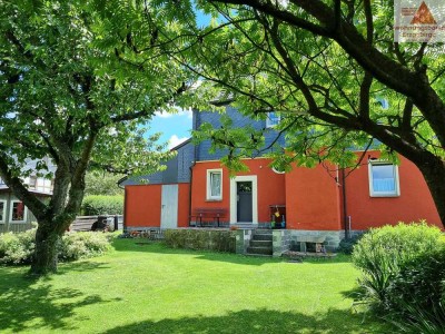 Einfamilienhaus mit Pool und Teich in Crinitzberg / Bärenwalde (zwischen Eibenstock und Schneeberg)