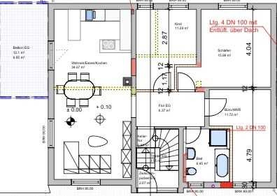 Vermietung: 4,5-Zimmer-Wohnung mit Gartenparadies und Garage