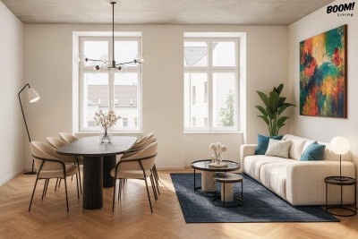 Hochwertig revitalisierter Altbau // Moderne Ausstattung, Luftwärmepumpe, Klimaanlage &amp; Südwest-Terrasse in 1170 Wien