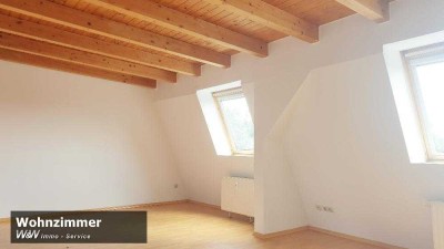 Wohnen mit dem gewissen Etwas? 2-Raum Dachgeschosswohnung mit Charme und EBK