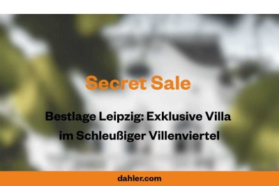 Einzigartige Landhausvilla im begehrten Villenviertel von Leipzig - Schleußig