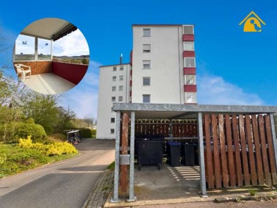 Kapitalanlage oder Selbstbezug: 3-Zi.-Whg. mit Balkon, Aufzug & Stellplatz